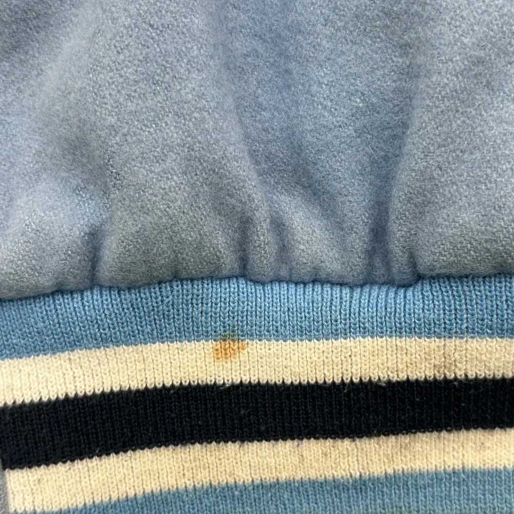 Vintage Steve & Barrys UNC Tar Heels Letterman Varsity Jacket XL University - Picture 9 of 16